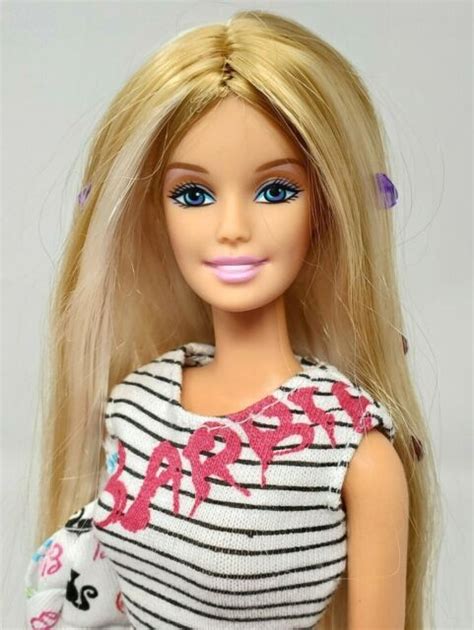 Barbie Ever Flex Waist Jewel Girl Pink Skirt Boots 12 Doll Squishy