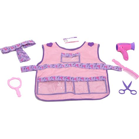 Melissa And Doug Hair Stylist Role Play Costume Set Pretend Play