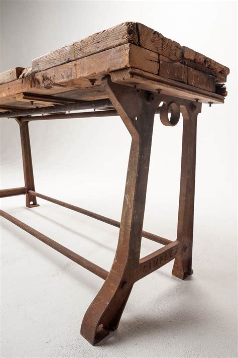 Rated 4.5 out of 5 stars. TB006 Reclaimed Wood Farm Table with Wood Top Option Prop Rental | ACME Brooklyn