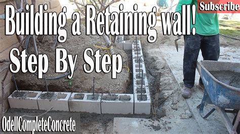 How To Build A Retaining Wall Easy Guide Diy Youtube
