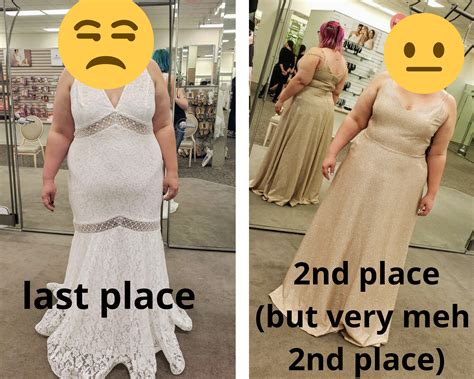 The Dress I Almost Got And The One I Hated Rweddingplanning