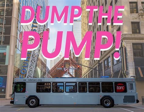 Tarc Encourages Greater Louisville To “dump The Pump” This Friday June 17 Tarc