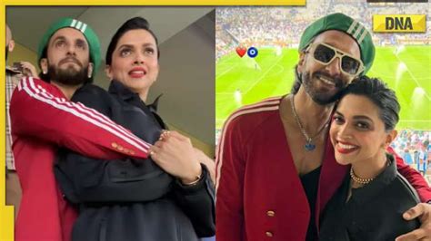 Ranveer Singh Deepika Padukone Give Couple Goals At Fifa World Cup
