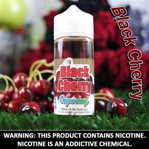 Black Cherry — Vaporleaf Juice Flavors Vape Juice Black Cherry