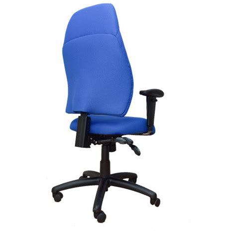Esme Ergonomic Posture High Back Asynchronous Office Armchair Blue