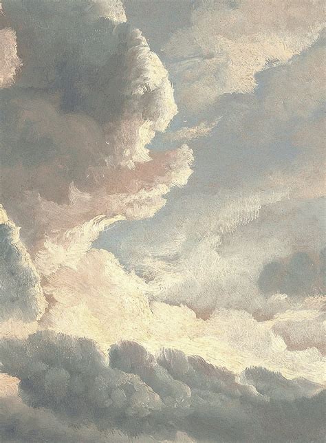 Simon Alexandre Clement Denis Study Of Clouds Aesthetic