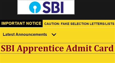 All the candidates who earlier applied for 5237 clerk recruitment 2021 special drive need to now now following to that, sbi pre exam admit card 2021 for clerk will be made available on the official web portal by june 1, 2021. SBI Apprentice Admit Card 2021 Exam Date, Download Hall ...