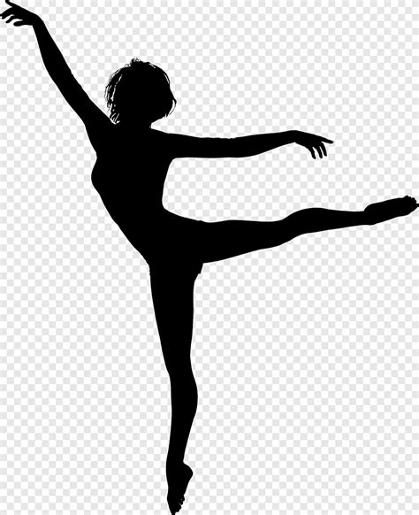 Chica Bailarina Silueta Danza Ilustraci N Vectorial Ilustraciones Svg