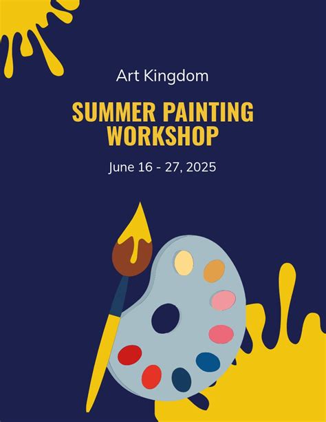 Painting Flyer Template