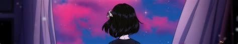 Anime Girl Dreamy Night 4k Wallpaper Download