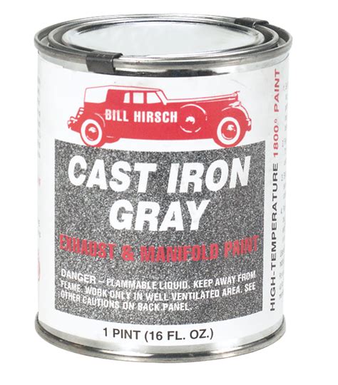 1955 57 Chevy 1800 High Temp Exhaust Manifold Paint Cast Iron Gray Finish