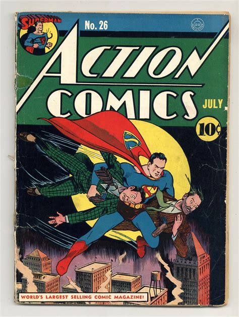 Action Comics 1938 Dc 26 Gd 18 R