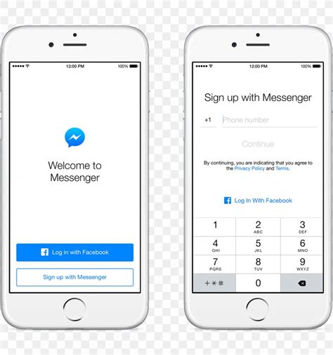 Facebook Messenger Messaging Apps Instant Messaging Login Png