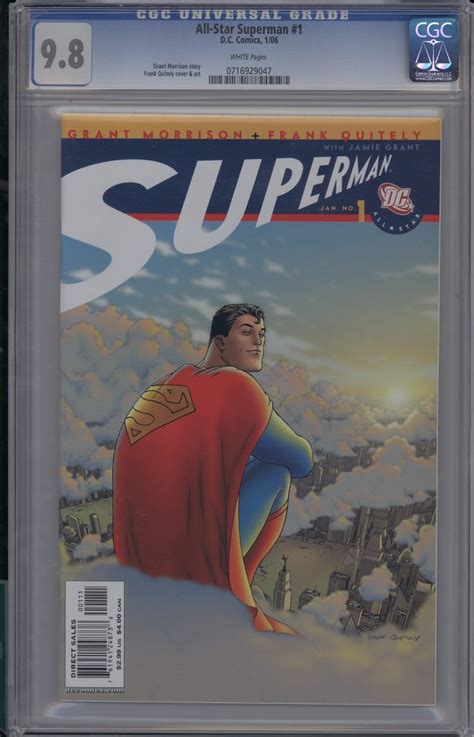 My Collection A Z All Star Superman 1 Cgc 98 Its All Just Comics