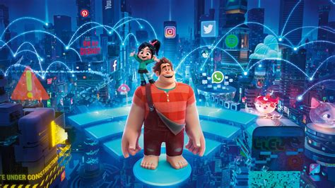 Starring all day in his game at a throwback arcade and then hanging out all night with vanellope ( sarah silverman ). Ralph Breaks The Internet Film Review: Next Level Of ...