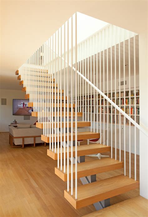If your stairs require an intermediate landing. 15 Stellar Mid-Century Modern Staircase Designs That ...