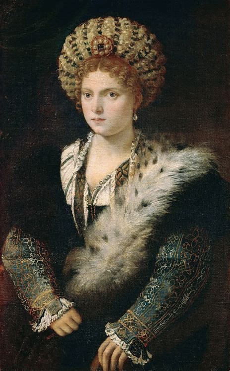 Portrait Of Isabella Deste Illustration World History Encyclopedia