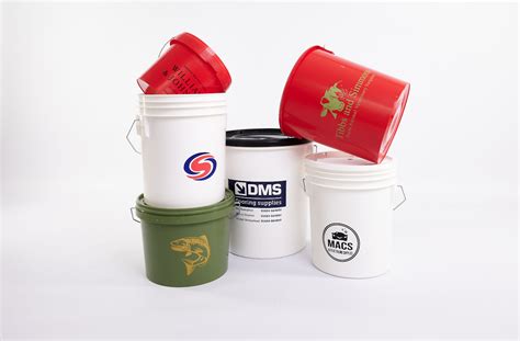 Custom Printed Logo Buckets