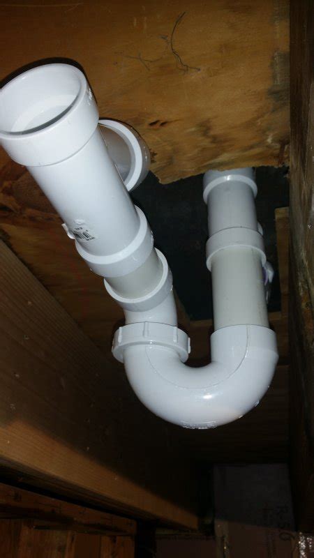 Sometimes venting to the roof just isn't desirable (or feasible). Bathtub P Trap direction | Terry Love Plumbing Advice ...