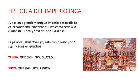 Los Incas Antecedentes Del Imperio Inca Kulturaupice