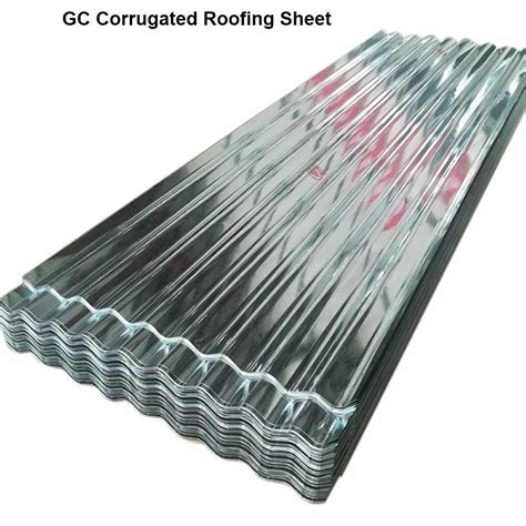 Galvanized Iron Galvanised GC Corrugated Roofing Sheet Thickness Of