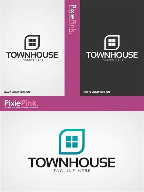 Town House Logo Template Home Logo Logo Templates Templates