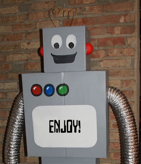 Cardboard Robot Kidlist Activities For Kids