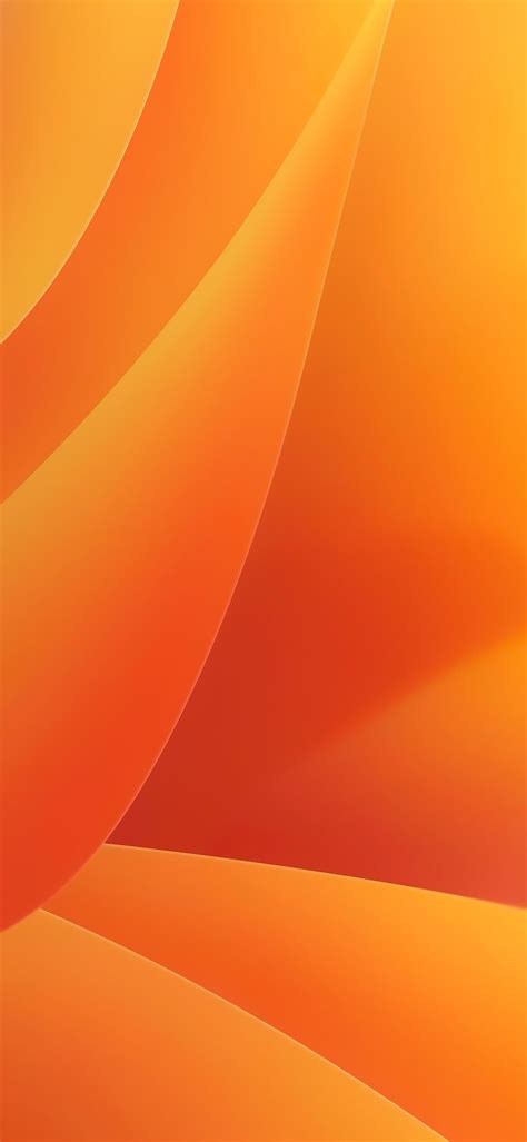 An Abstract Orange Background With Wavy Lines