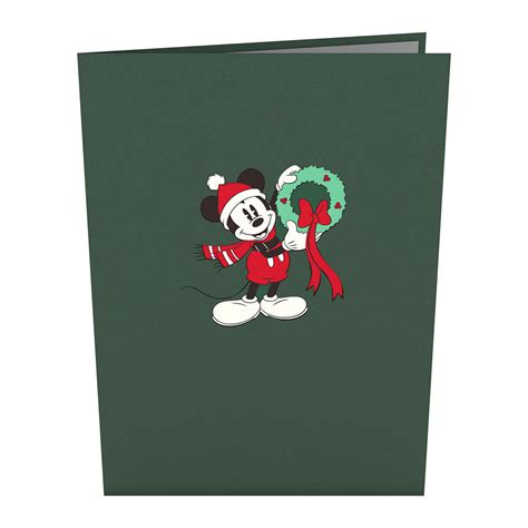 Disneys Mickey Mouse Holiday Greetings Pop Up Card Lovepop