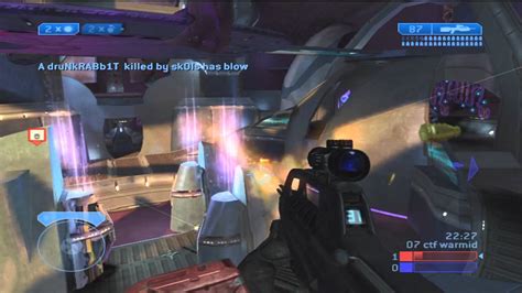 Hable Halo 2 Gameplay With Naded Mlg Flag On Midship Youtube