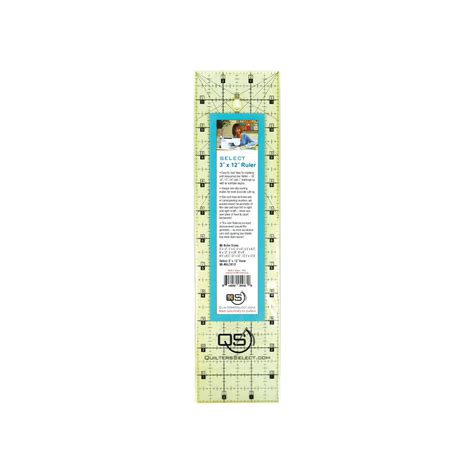 Quilters Select Non Slip Ruler 3in X 12in