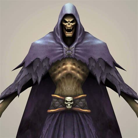 Fanatsy Skeleton Death Lord 3d Model By 3dseller