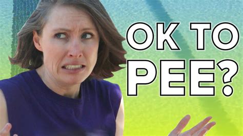 is it ok to pee in the pool youtube