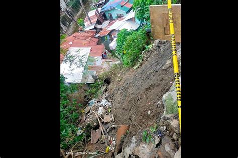 Bahagi Ng Cebu City Muling Nagka Landslide Dahil Sa Malakas Na Ulan