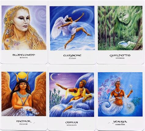 The Goddess Oracle Cards Deck And Book Set By Amy Sophia Marashinsky