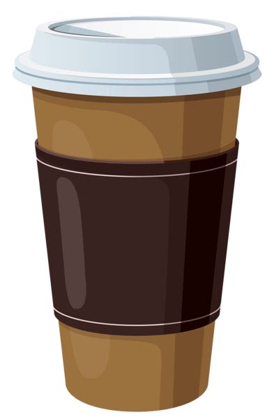 Coffee in Plastic Cup PNG Clipart | Coffee cup clipart, To go coffee cups, Coffee clipart