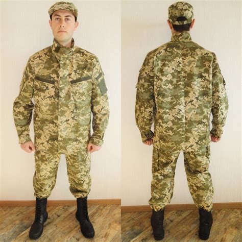 Tactical Ukrainian Military Army Digital Camo Uniform Set Bdu M Us