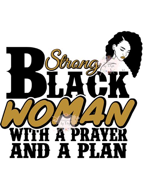 Black Woman Powerful Woman Afro Girl Proverbs Gold Glitter Sublimation