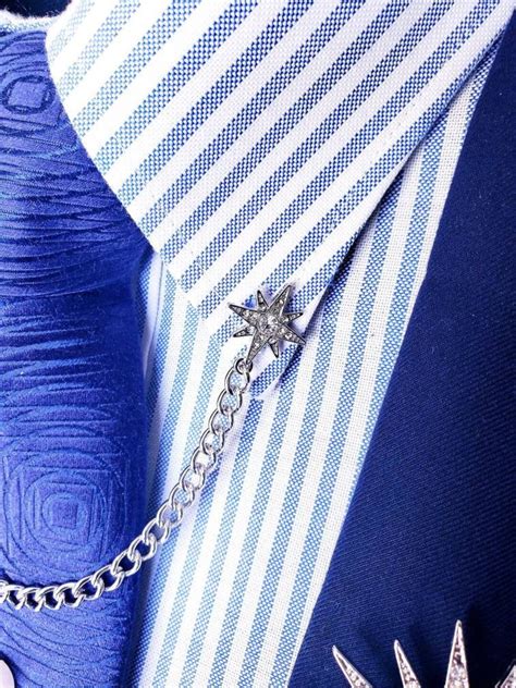 Collar Pins Collar Chain Shirt Clip Lapel Pin Star Accessories Unisex
