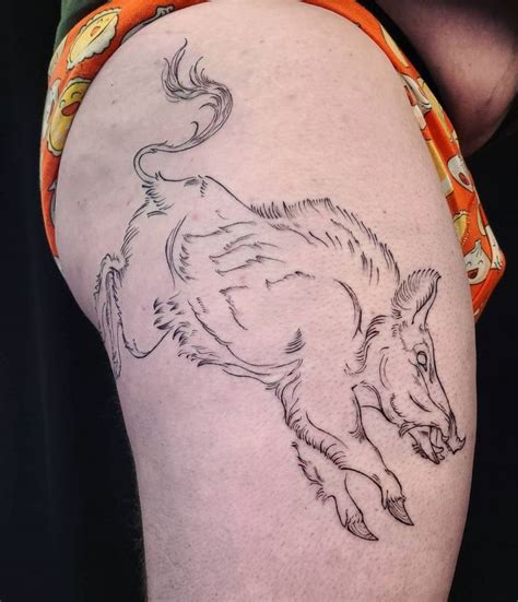 30 Gorgeous Wild Boar Tattoos You Must Love Xuzinuo Page 2