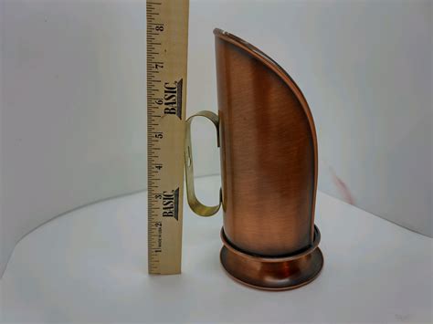 Vintage Gregorian Copper Candle Holder With Wall Mount Option Etsy