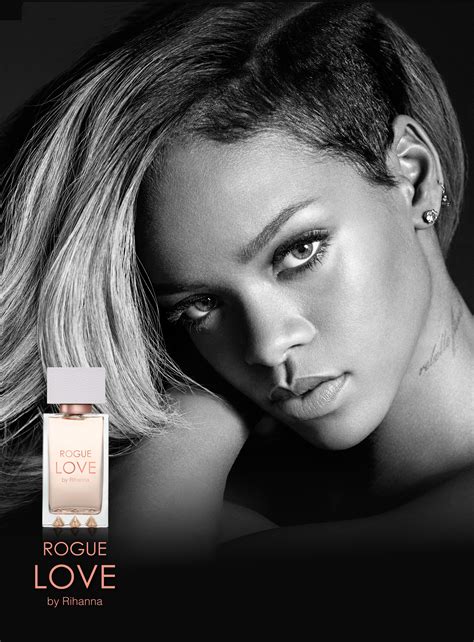 Rihanna Launches Her Newest Fragrance For Women Rogue Love