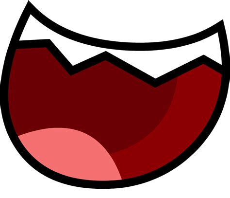 Bfdi Mouth Open Image Sad Mouth Open 3 Shaded Png Battle For Free