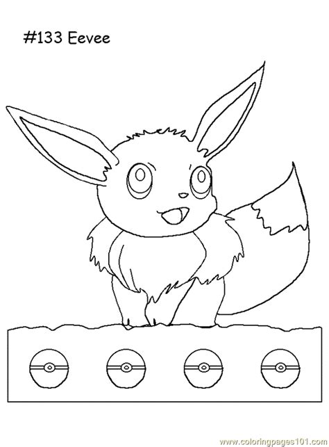 View Printable Pokemon Coloring Pages Eevee Evolutions Images Colorist