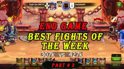 Best Fights Of The Week Part 3 Hero Wars Mobile Youtube