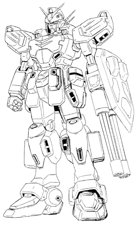Sd Gundam Coloring Pages Sketch Coloring Page