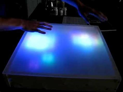 Check spelling or type a new query. Interactive Multi-colored LED Table - YouTube