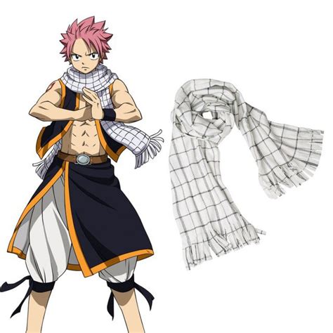 Fairy Tail Natsu Dragneel Cosplay Scarf