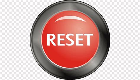 Reset Button Reset Button Push Button Computer Icons Restart