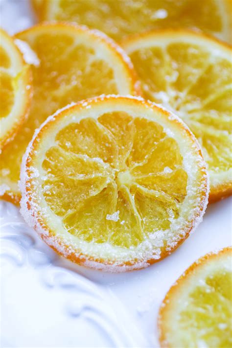 Candied Orange Slices | Recipe | Candied orange slices, Orange slices, Orange